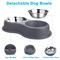 Show in main carousel: UPSKY Non-Slip Resin Station Skid-Proof Stainless Steel Dog & Cat Water & Food Bowls, Grey, 60-oz slide 3 of 9