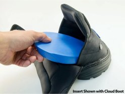 EasyCare Easyboot Cloud Replacement Horse Insert Pad, Blue, Pair, Size 2 slide 2 of 5