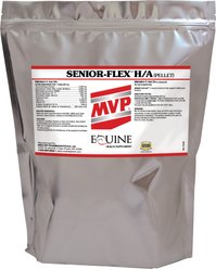Med-Vet Pharmaceuticals (MVP) Senior Flex H/A Pellets Horse Supplement, 5-lb