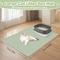 Show in main carousel: Bartuke Silicone Scatter Control Soft & Easy to Clean Cat Litter Trapping Mat, Green, X-Large: 40 x 28-in slide 2 of 7