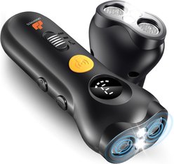 GroovyPets 2X Ultrasonic No Bark Training Dog Repellent, Black
