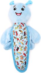 The Worthy Dog Dragon Fly Plush Dog Toy, Blue