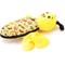 Show in main carousel: The Worthy Dog Buzzy Bee Plush Dog Toy, Yellow slide 3 of 3
