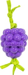 Catstages Bouncing Grape Teether Cat Chew Toy with Catnip Oil Coating, Purple