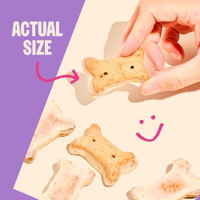 Show full view: Old Mother Hubbard by Wellness Milk Bar P'Nutty B-Day Party Peanut Butter Biscuits Dog Treats, 10-oz bag slide 6 of 11