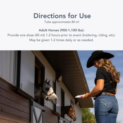 Show full view: Med-Vet Pharmaceuticals (MVP) Gastro-Plex Paste Horse Digestive Aid, 80-mL syringe slide 5 of 6