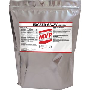 Med-Vet Pharmaceuticals (MVP) Exceed 6-Way Pellets Horse Supplement, 16-lb
