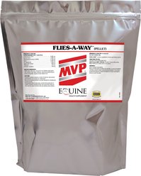 Med-Vet Pharmaceuticals (MVP) Flies-A-Way Pellets Horse Supplement, 12-lb