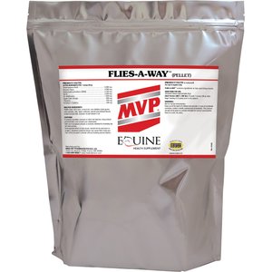 Med-Vet Pharmaceuticals (MVP) Flies-A-Way Pellets Horse Supplement, 12-lb
