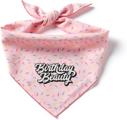 CELEBRATIONS Birthday Beauty Dog Bandana, X-Small/Small