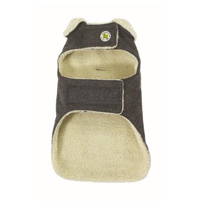 Show full view: Up Country Wool Fleeced Lined Dog Coat, Gray, 16 slide 3 of 5