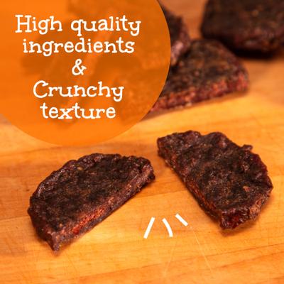 Show full view: Happy Howie's Baker's Dozen 2-in Beef Burger Dog Treats, 13 count pouch slide 5 of 11