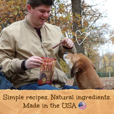 Show full view: Happy Howie's Baker's Dozen 6-in Beef Woof Stix Dog Treats, 13 count pouch slide 8 of 11