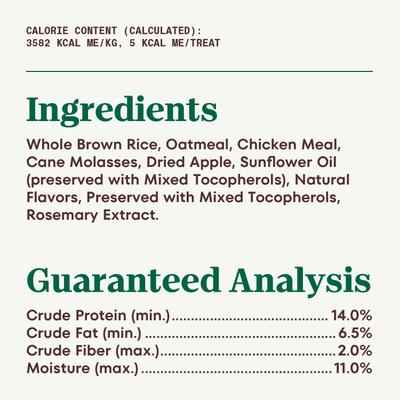 Show full view: Nutro Crunchy with Real Apple Dog Treats, 10-oz bag slide 7 of 11