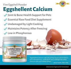 Pets Friend Eggshellent Calcium Powder Supplement for Dogs & Cats, 16-oz jar slide 2 of 5