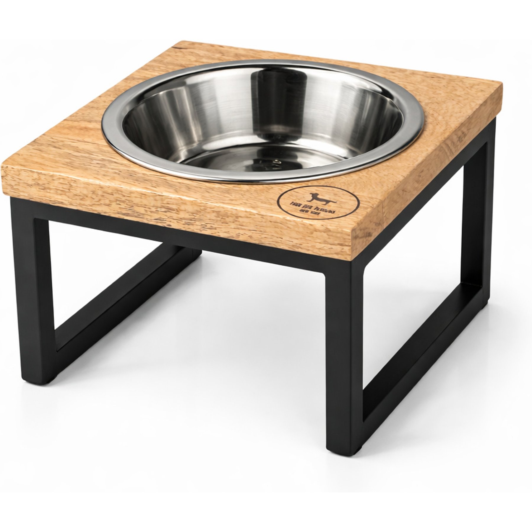 Park Life Designs Hearth & Haven Dog Elevated Feeder, Medium