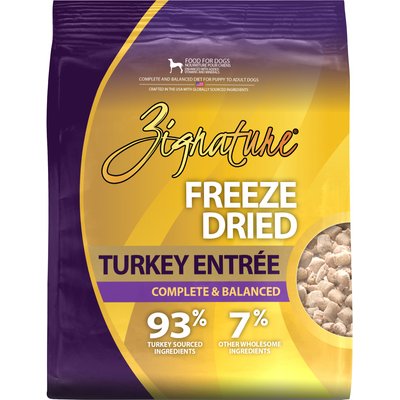 Zignature Zignature Turkey Entrée Freeze-Dried Dog Food, 25-oz bag
