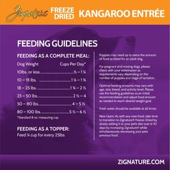 Zignature Kangaroo Entrée Freeze-Dried Dog Food, 25-oz bag slide 2 of 9