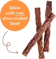 Happy Howie's Baker's Dozen 6-in Beef Woof Stix Dog Treats, 13 count pouch slide 2 of 8