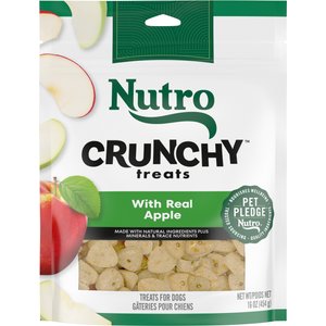 Nutro Crunchy with Real Apple Dog Treats, 16-oz bag