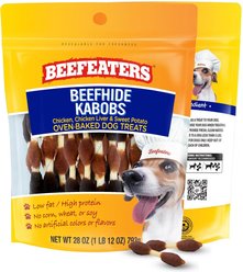 Beefeaters Beefhide Kabobs Jerky Dog Treats, 28-oz bag