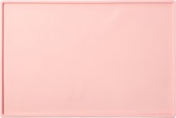 Park Life Designs Silicone Mess Free Dog Placemat, Blush Pink, 23.6 x 15.7-in