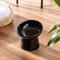 Show in main carousel: Park Life Designs Fluted Tilt Cat Elevated Bowl Set, 2 count, Black, Small slide 2 of 3