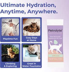 Petralyte Unflavored Powder Electrolyte & Joint Supplement for Cats, 16 count slide 2 of 6