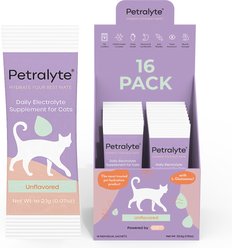 Petralyte Unflavored Powder Electrolyte & Joint Supplement for Cats, 16 count