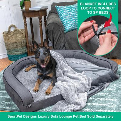 Show full view: SP Dog & Cat Blanket, Grey, Jumbo slide 4 of 10