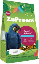 ZuPreem Smart Selects Macaw Food, 4-lb bag