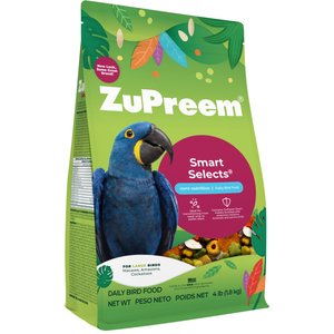 ZuPreem Smart Selects Macaw Food, 4-lb bag