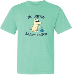 Teddy the Dog No Barkie Before Coffee Classic Tee, Reef, X-Small