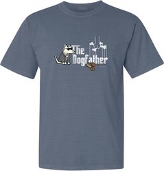 Teddy the Dog The Dogfather Classic Tee, Bluestone, X-Small