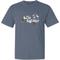 Show in main carousel: Teddy the Dog The Dogfather Classic Tee, Bluestone, Medium slide 1 of 3