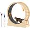 Show in main carousel: YODOLLA 41.3-in Indoor Cat Wheel with Detachable Carpeted Runway, Large, Natural slide 1 of 7