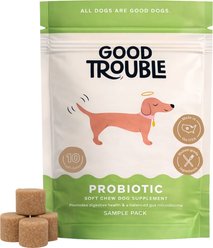 Good Trouble Probiotic Chew Supplement for Dogs, 10 count