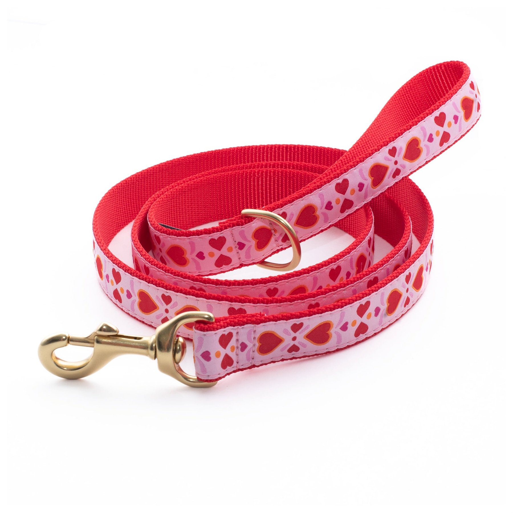 Up Country Heart to Heart Dog Leash, 5-ft long, 1-in wide