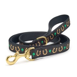 Up Country Horseshoes Dog Leash, 5-ft long, 1-in wide