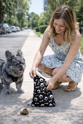 Show full view: Parisian Pet Dog House Waste Bags Eco-Friendly Leak-Proof Black Poop Bag for Dogs, 16 count slide 4 of 4