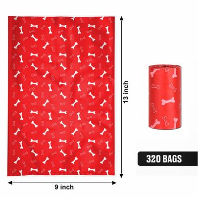 Show full view: Parisian Pet Bones Waste Bags Eco-Friendly Leak-Proof Black Poop Bag for Dogs, 16 count slide 3 of 5