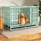 Show in main carousel: Xbrigh Heavy Duty Indestructible Escape Proof Steel Dog Crate, Large: 48-in, Green slide 4 of 7