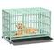 Show in main carousel: Xbrigh Heavy Duty Indestructible Escape Proof Steel Dog Crate, Large: 48-in, Green slide 1 of 7