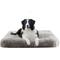 Show in main carousel: LFC PETS Fluffy Orthopedic Dog & Cat Bed with Waterproof Removable Cover, Grey, Large slide 1 of 9