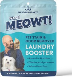 Jackson Galaxy Meowt Cat Laundry Booster, 8 tablets