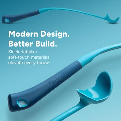 Show full view: GoSports Pets Ball Thrower Squeaky Dog Launcher Toy, Blue, 24-in slide 2 of 9