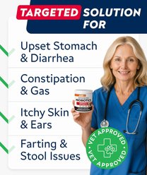 StrellaLab Vet Strength Probiotics & Digestive Enzymes Fiber Chew Supplement & Digestion & Gut Health for Dogs, 120 count slide 2 of 8