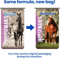 Bluebonnet Feeds Horsemans Elite Ultra Fat High Fat Horse Feed, 50-lb bag slide 2 of 6
