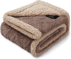 Luciphia Waterproof Soft Bed Couch Dog Blanket, Khaki, X-Large
