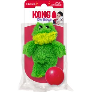 KONG Plush Frog Dog Toy, X-Small